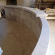 3 cm starke Mauerabdeckplatten Tiago gelb 31 cm breit