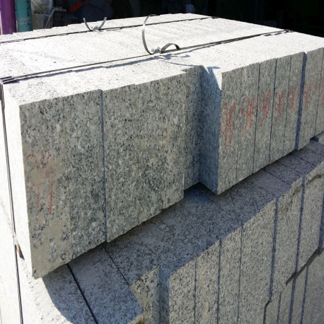 8 x 40 cm Granit-Bordsteine Griys grau