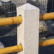 25 x 25 cm Granit-Kleinmauersteine Tiago gelb Detail