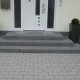 15 cm Granit-Podestplatte Alvaro anthrazit 200 x 200 cm
