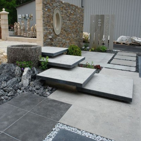 15 cm Granit-Podestplatte Alvaro anthrazit