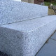 20 x 45 cm Granit-Blockstufen Elena weißgrau