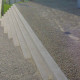 15 x 35 cm Granit-Blockstufen Tiago gelb 200 cm lang
