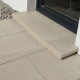 8 cm starke Granit-Podestplatte Tiago gelb Format 200 x 200 cm