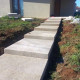 8 cm starke Granit-Podestplatte Tiago gelb Format 150 x 100 cm