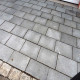 6 cm starke Granit-Pflasterplatten Alvaro anthrazit 60 x 30 cm