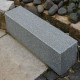 25 x 25 cm Granitpfosten Alvaro anthrazit 200 cm lang
