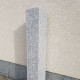 20 x 20 cm Granitpfosten Elena weißgrau 250 cm lang