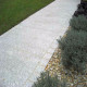12 cm starke Granit-Pflasterplatten Elena weißgrau 40 x 30 cm