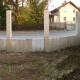8 x 25 cm Granitpalisaden Tiago gelb 300 cm lang