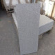 3 cm starke Granit Mauerabdeckplatten Alvaro anthrazit 36 cm breit