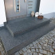 6 cm starke Granit-Podestplatte Pedro Black schwarz 200 x 100 cm