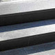 6 x 35 cm Granit Trittstufen Pedro Black schwarz 200 cm lang