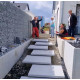 8 cm Granit Podestplatte Alvaro anthrazit